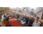 نشست صمیمانه دانشجویان دانشکده مهندسی با دکتر صادق زاده عطار